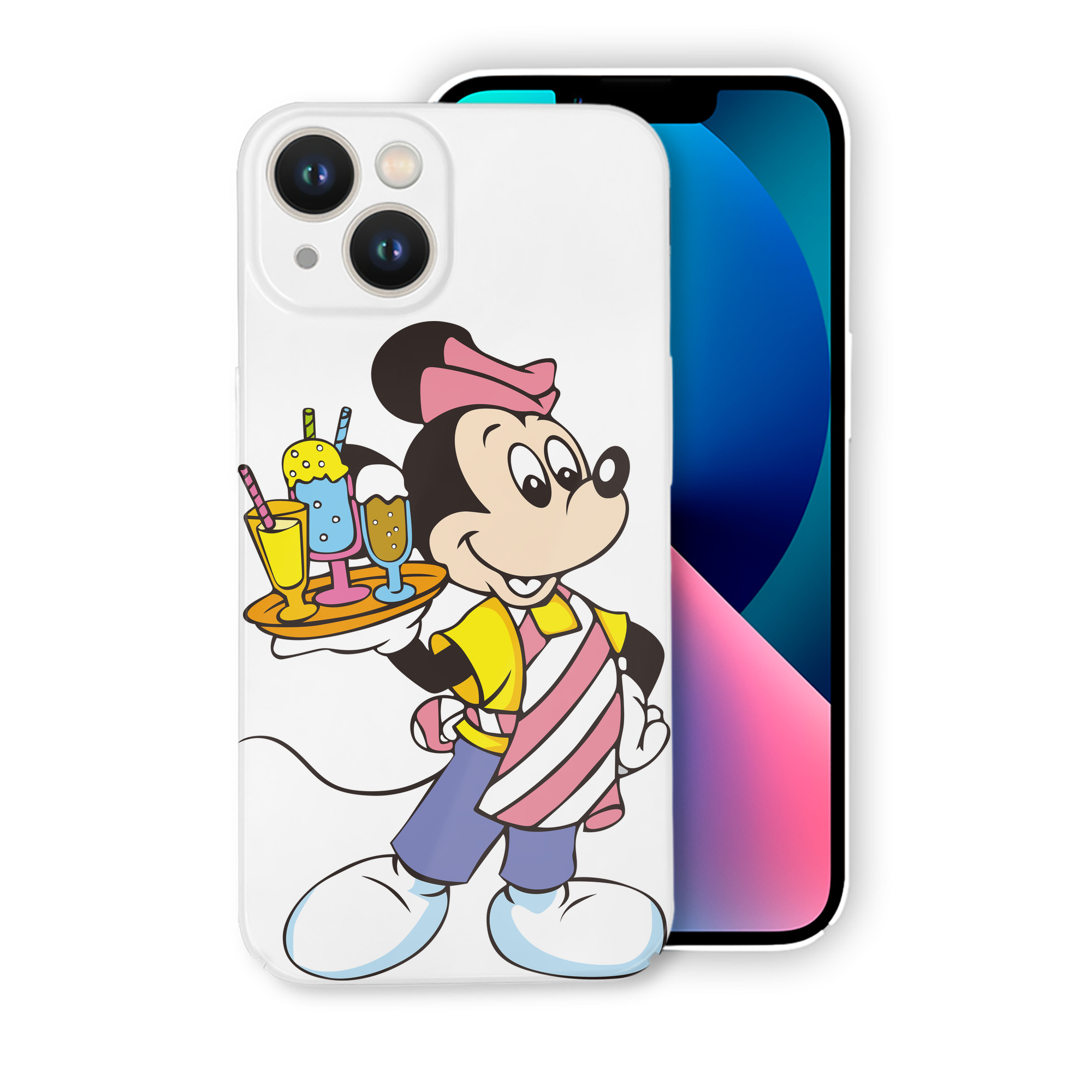 （画像用） ミッキーマウス Mickey Mouse 【iPhone 14シリーズ対応】ハードケース